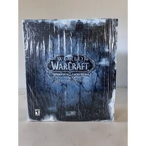 World Warcraft Wrath of the Lich King Collector's Edition New Open Box